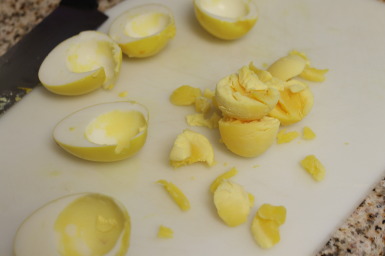 Turmeric Pickled Deviled Eggs