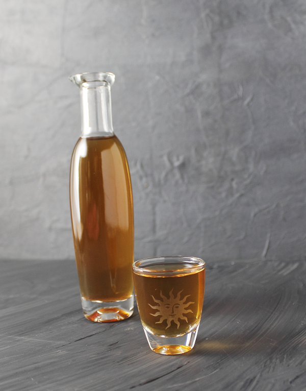 Lemon tea liqueur