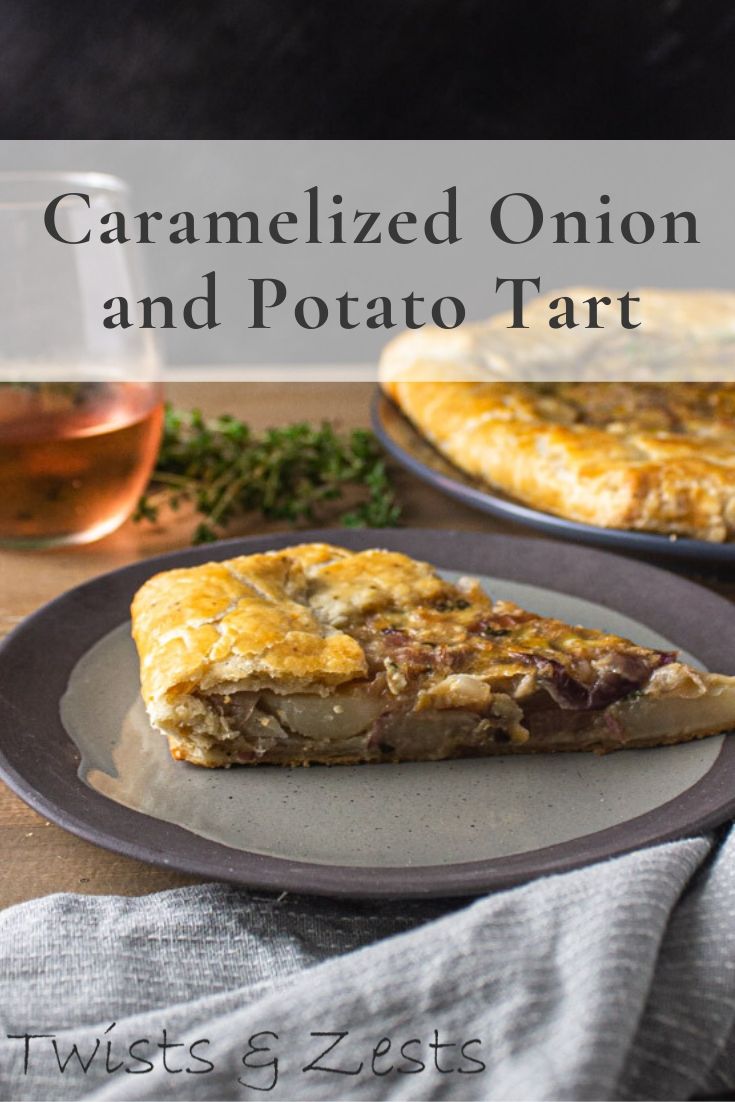 Caramelized Onion and Potato Tart