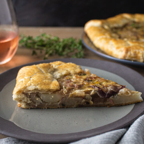 Caramelized Onion and Potato Tart
