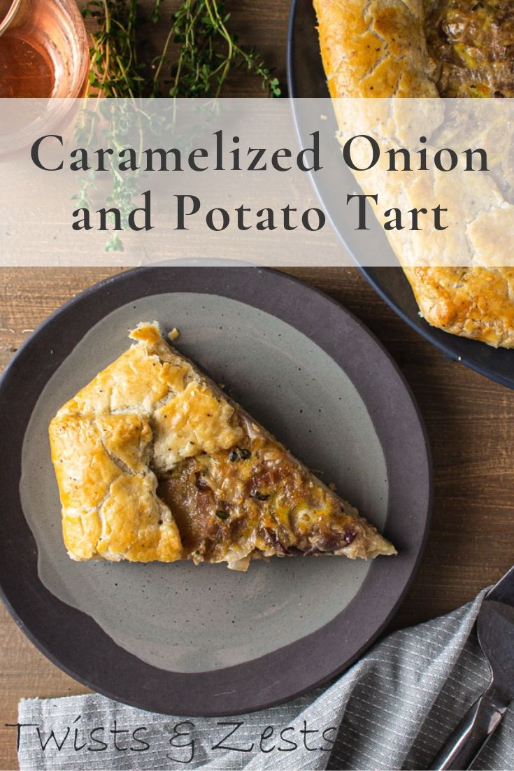 Caramelized Onion and Potato Tart