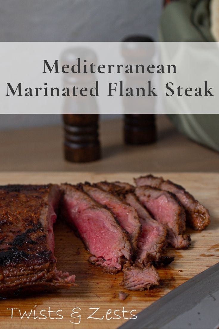 Mediterranean Marinated Flank Steak