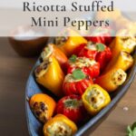ricotta stuffed mini peppers